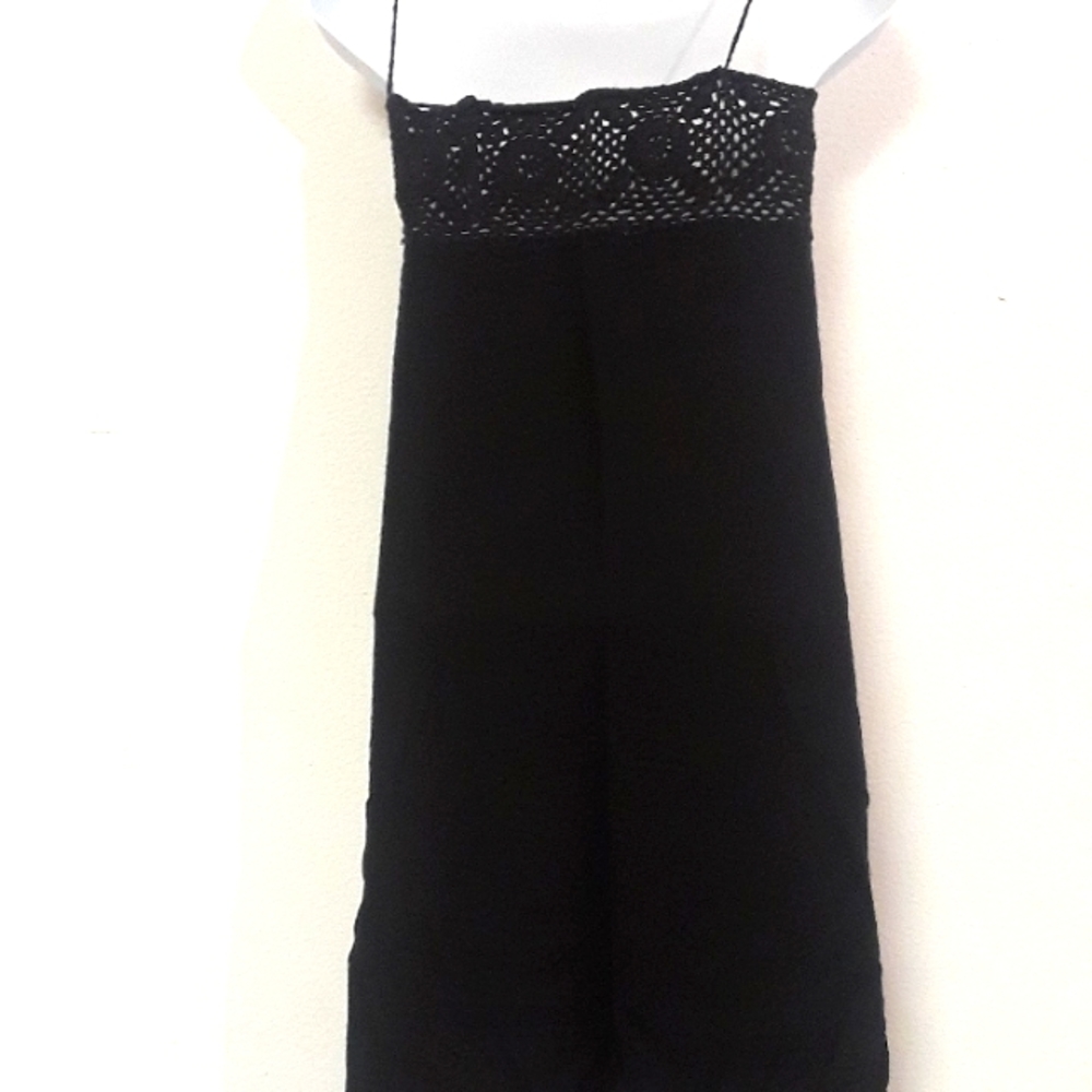 *CDR2 - TIARE HAWAII M/L BLACK SUNDRESS